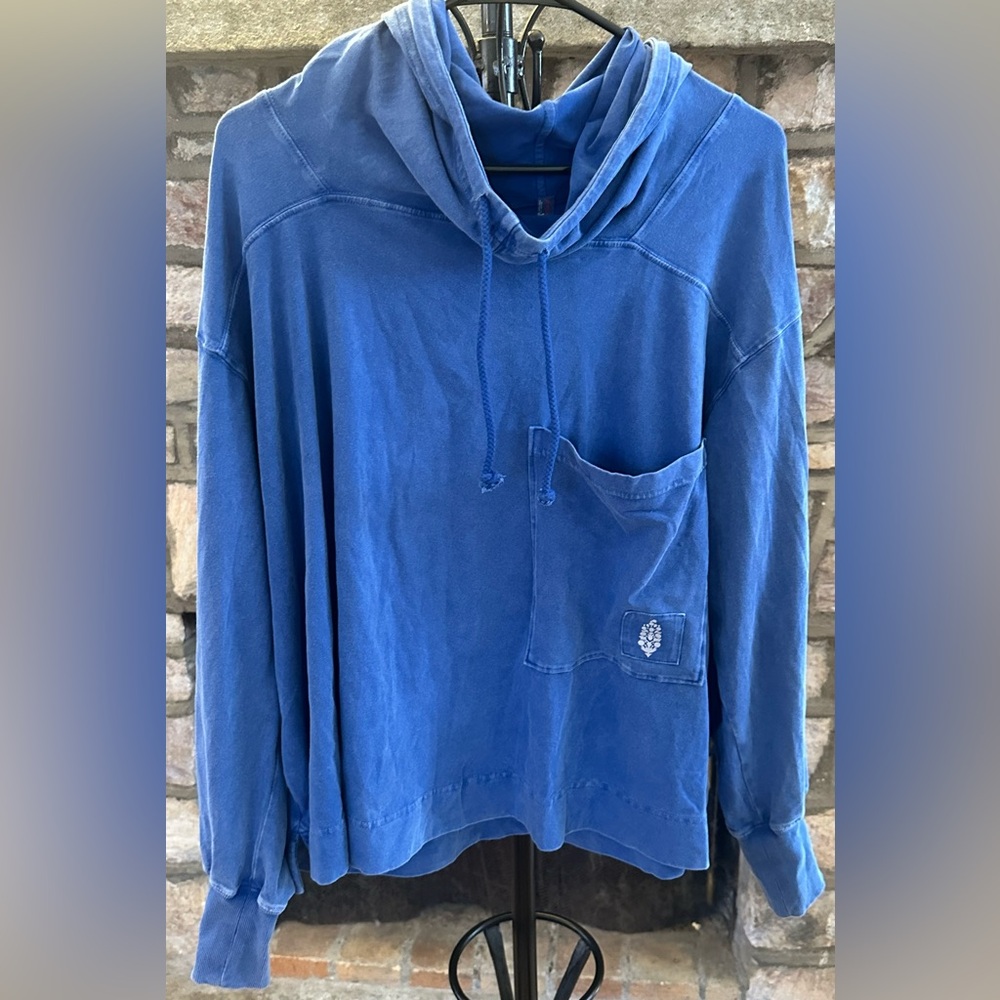 (NWT) We The Free Royal Blue Hoodie Pocket Pullover